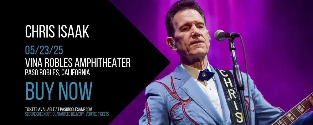 Chris Isaak at Vina Robles Amphitheater