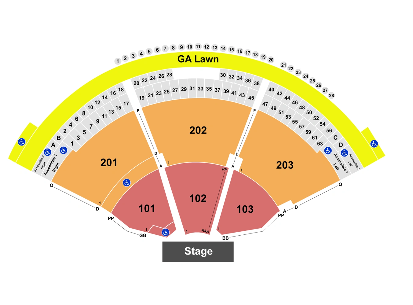 Vina Robles Amphitheatre Seating Chart