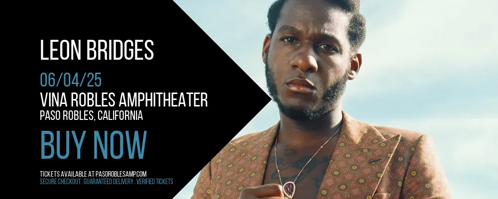 Leon Bridges at Vina Robles Amphitheater
