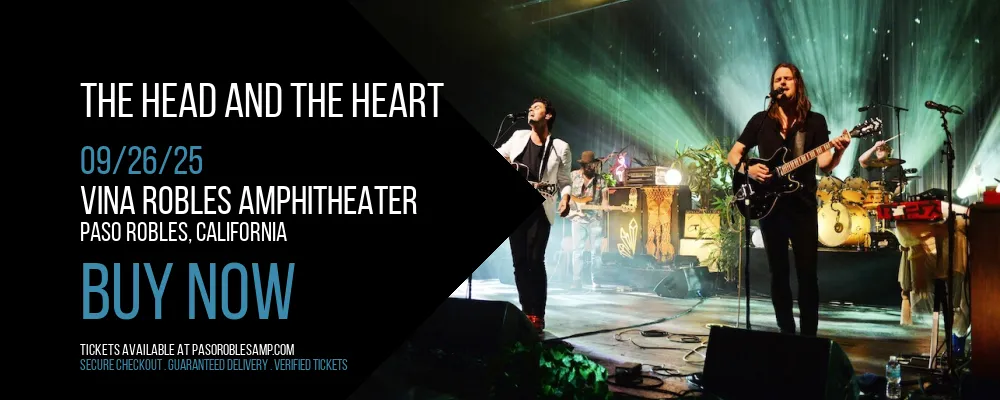 The Head and The Heart at Vina Robles Amphitheater