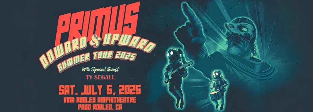 Primus & Ty Segall at Vina Robles Amphitheater