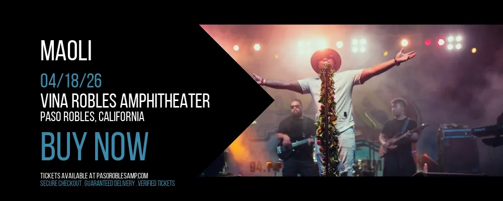 Maoli at Vina Robles Amphitheater