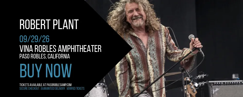 Robert Plant at Vina Robles Amphitheater